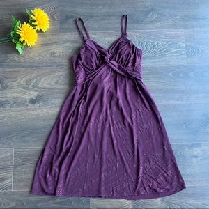 Rickis dark purple dress